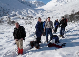  Camicrema invernal en los Cairngorms 